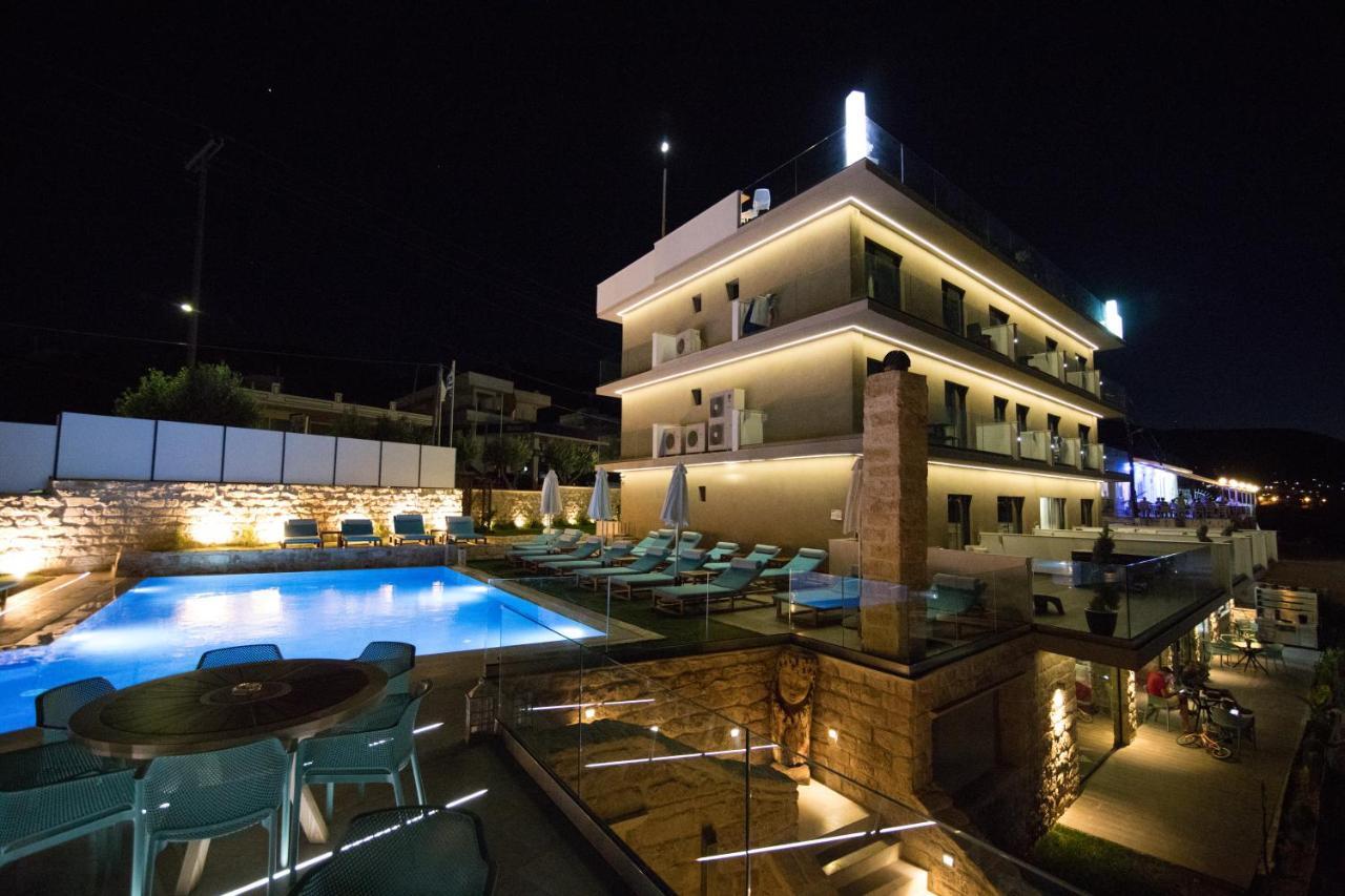 Aianteion Bay Luxury Hotel & Suites Aiándion Dış mekan fotoğraf
